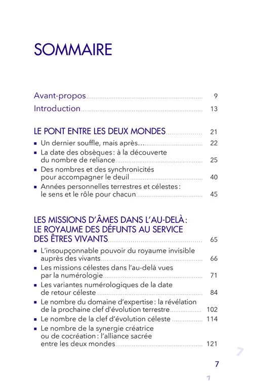 Les mandats d'âmes célestes avec la numérologie - Manuel pratique