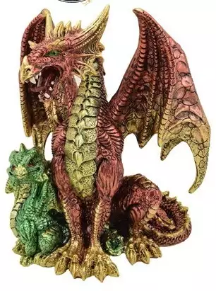 DRAGON ROUGE 21X29.5